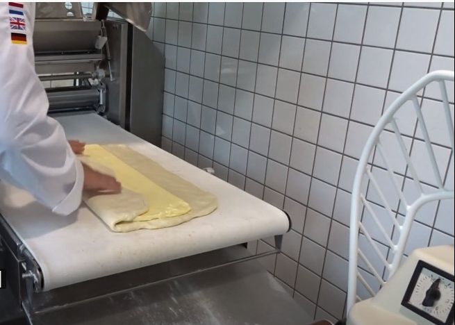 Lamination with different types of butters