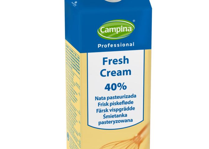Campina Professional Fresh Whipped Cream 40%