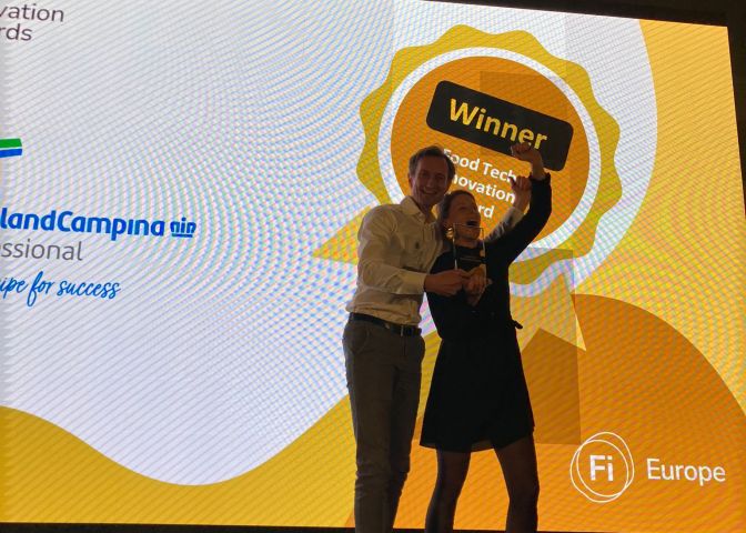 FIE award on stage